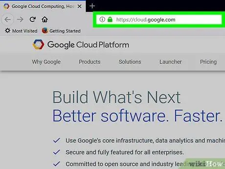 قم بالوصول إلى Google Cloud على Android الخطوة 9