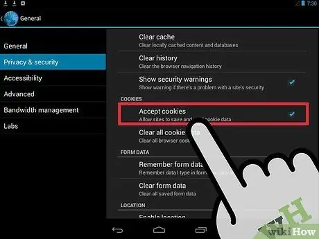 Disattiva Google Safe Search su Android Passaggio 10