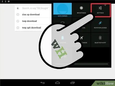 Disable Google Safe Search on Android Step 2