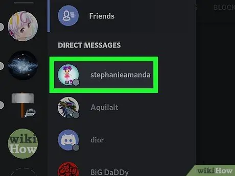 Löschen Sie eine Nachricht in Discord auf Android Schritt 3