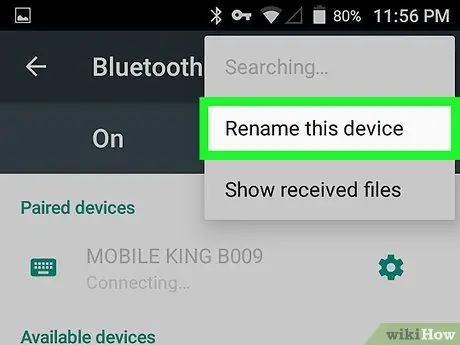 เปลี่ยนชื่อโทรศัพท์บน Android ขั้นตอนที่ 4