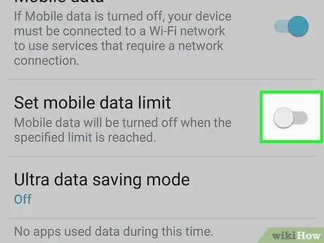 Desactive las advertencias de uso de datos en su Android Paso 11