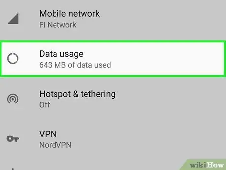 I-off ang Mga Babala sa Paggamit ng Data sa Iyong Android Hakbang 3