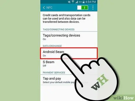 Gunakan Android Beam Langkah 5