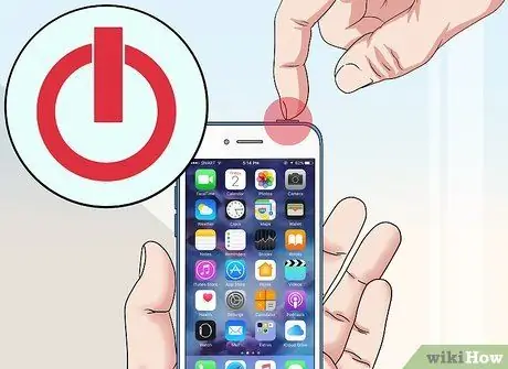 Een iPhone uitschakelen Stap 1