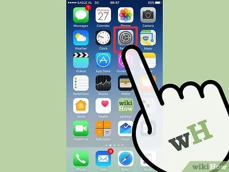 Włącz obsługę wiadomości MMS dla iPhone'a Krok 1