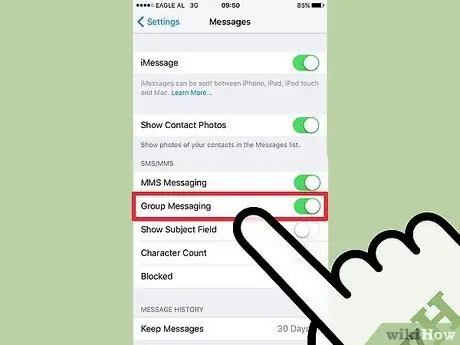 Dayakan Pemesejan MMS untuk iPhone Langkah 4