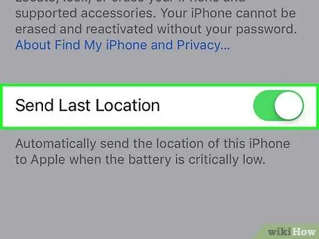 Pratite iPhone pomoću funkcije Find My iPhone Korak 6