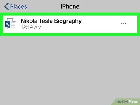 Chỉnh sửa tài liệu trên iPhone Bước 4