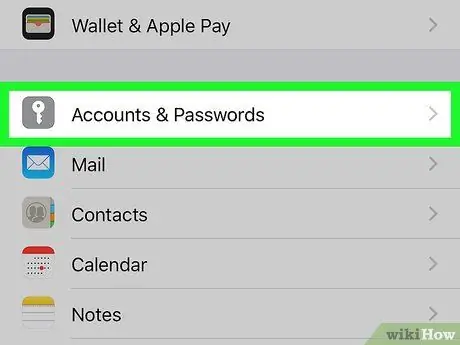 Show Passwords on iPhone Step 2