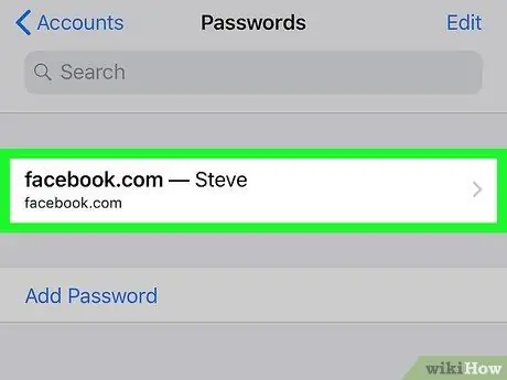 Show Passwords on iPhone Step 5