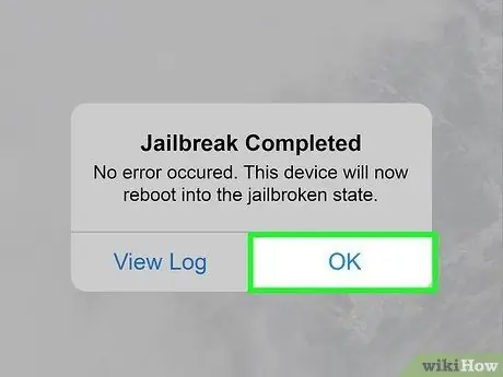 Jailbreak iPhone -on 13. lépés