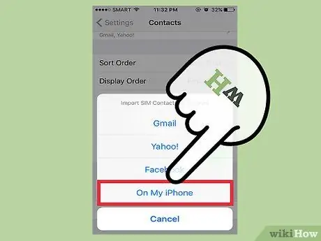 Pindahkan Kenalan dari iPhone ke Komputer Anda Langkah 4