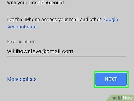 Gmail instellen op een iPhone Stap 7