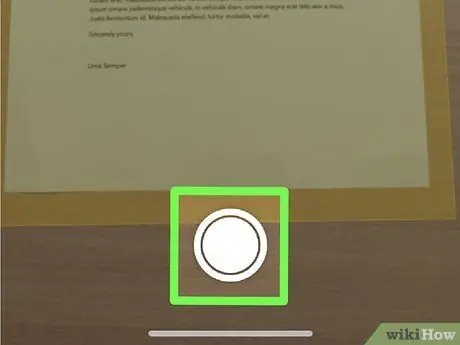 Escanear documentos con un iPhone Paso 8