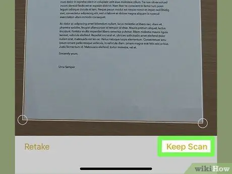 Сканирайте документи с iPhone Стъпка 10