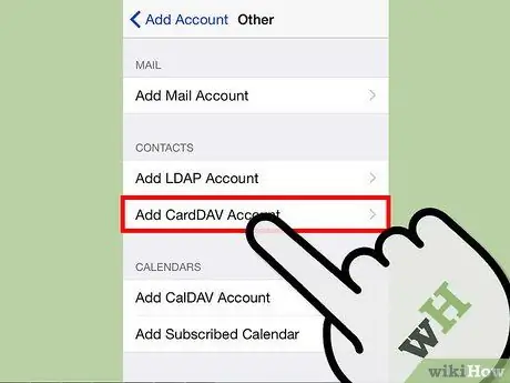 Paglipat ng Mga contact mula sa Android patungo sa iPhone Hakbang 2