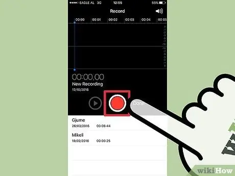 Record a Voice Memo on an iPhone Step 7