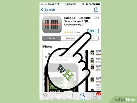 Scannez un code-barres avec un iPhone Étape 3