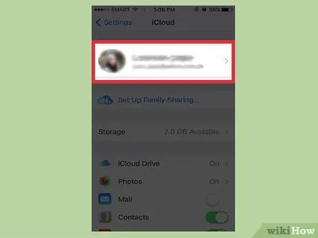 Promjena Apple ID fotografije na iPhoneu Korak 3