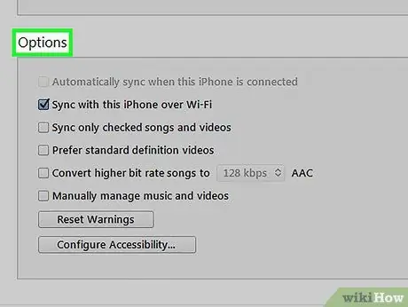 Synchroniseer je iPhone met iTunes Stap 10