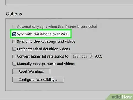 Synchronizujte svůj iPhone s iTunes Krok 11