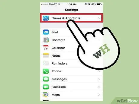 Αλλαγή κωδικού πρόσβασης Apple ID στο iPhone Βήμα 2