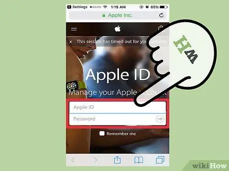 Verander Apple ID -wagwoord op iPhone Stap 7