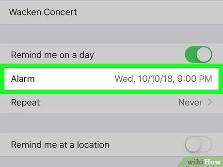 Set a Reminder on an iPhone Step 7
