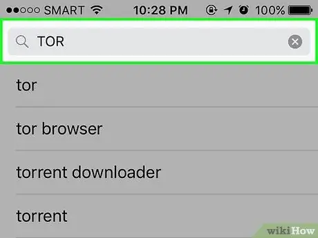 Gunakan TOR pada iPhone Langkah 4