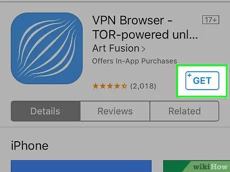 Използвайте TOR на iPhone Стъпка 6