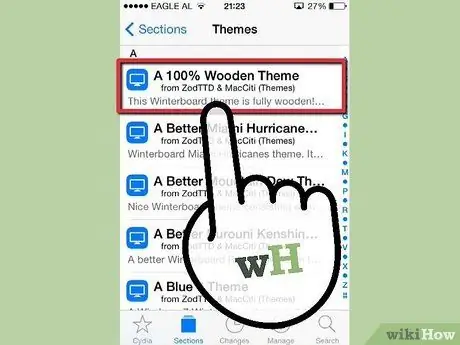 IPhone üçün mövzu dəyişdirmək üçün WinterBoard -dan istifadə edin 7 -ci addım