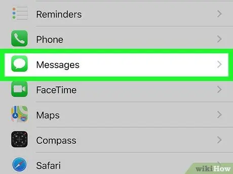 Muutke oma telefoninumbrit rakenduses iMessage 10. samm