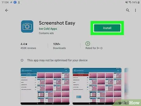 Screenshot ntawm Samsung Tablet Kauj Ruam 17