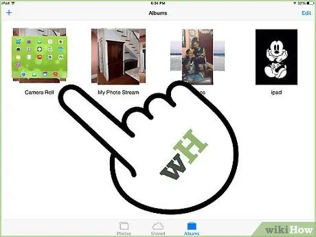 Rearrange Photos in an iPad Photo Album Step 2