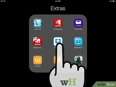 Använd Dropbox på iPad Steg 2