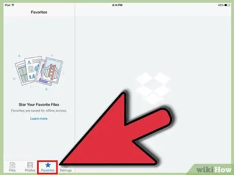 Použite Dropbox na iPade, krok 6