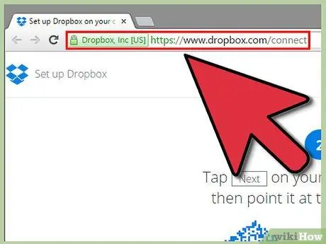 Օգտագործեք Dropbox- ը iPad- ում Քայլ 8