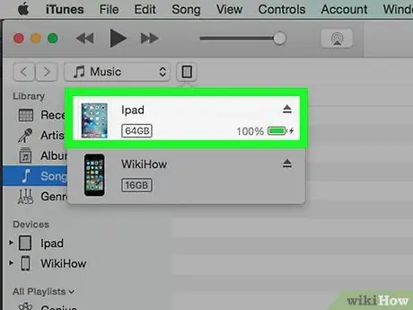 เชื่อมต่อ iPad กับ iTunes ขั้นตอนที่ 13