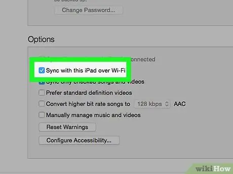 Sambungkan iPad ke iTunes Langkah 16