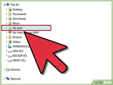 Conectați iPad la computer Pasul 2