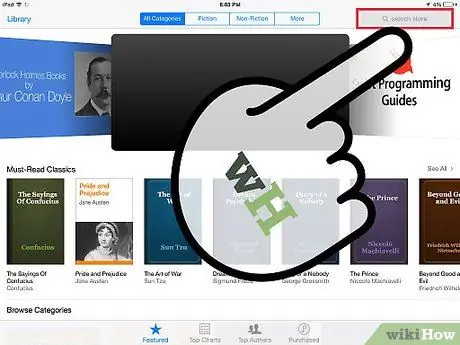 วาง eBook บน iPad ขั้นตอนที่ 4