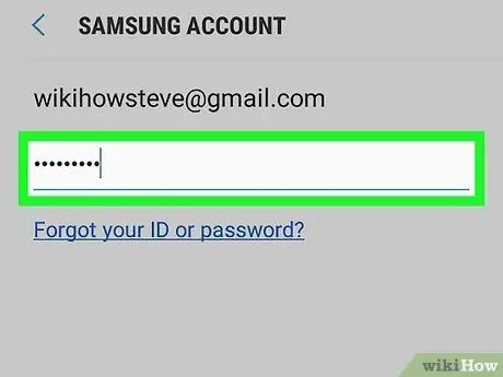 Een Samsung-account verwijderen op Samsung Galaxy Stap 9