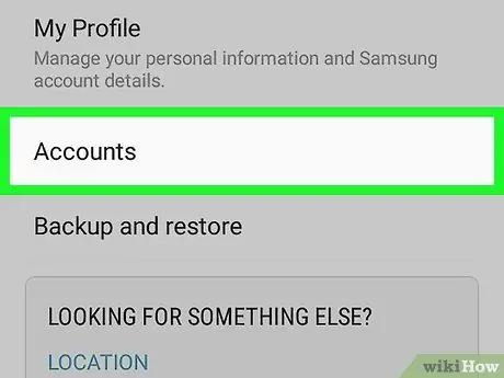 Een Samsung-account verwijderen op Samsung Galaxy Stap 3