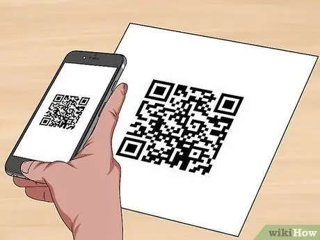 QR кодун сканерлөө 2 -кадам