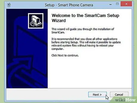 Kết nối Nokia Mobile Camera với PC Bước 2