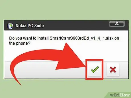 Nokia Mobile Camera verbinden met pc Stap 5