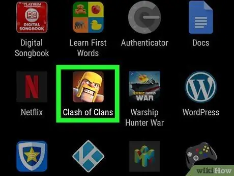 Pridružite se klanu u Clash of Clans Korak 1