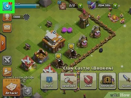 Koom nrog Clan hauv Clash of Clans Step 3