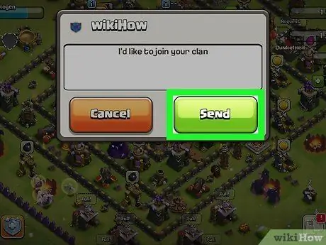 Pridružite se klanu u Clash of Clans Korak 8